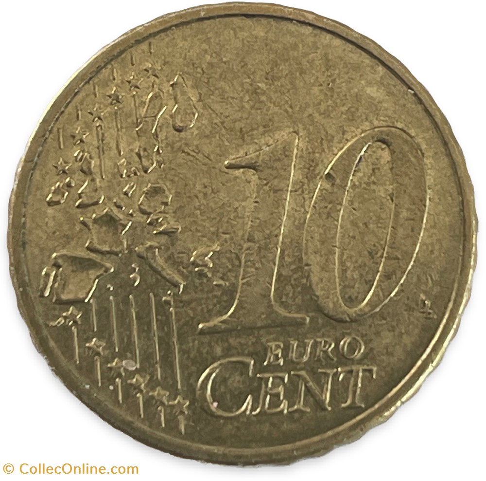 monnaies euros a allemagne 10 cents euro 2003 d munich