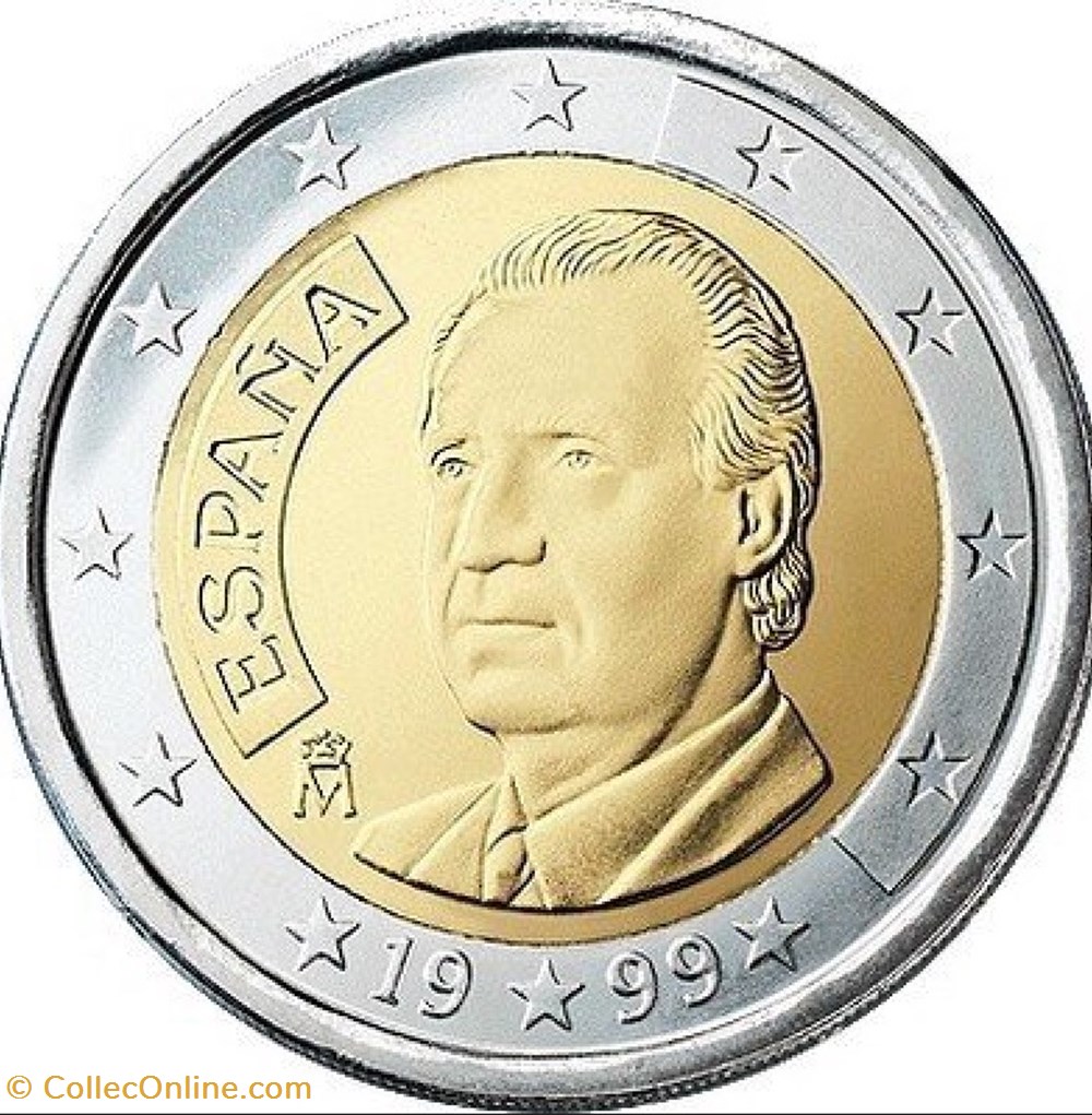 monnaies a espagne 2 euros 2009