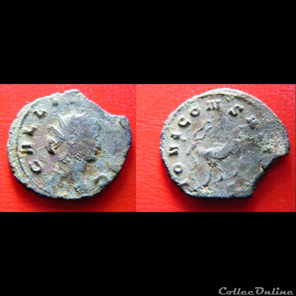 monnaie antique av jc ap romaine antoninien gallien iovi cons