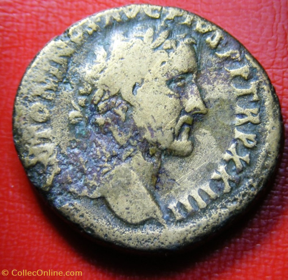 Sesterce -ANTONIN LE PIEUX - PIETATI monnaies antiques romaines imperiales republicaines sesterce antonin le pieux pietati