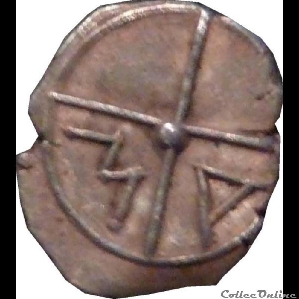 Obole de Marseille Tête à droite 2 monnaie antique gauloise obole de marseille tete a droite