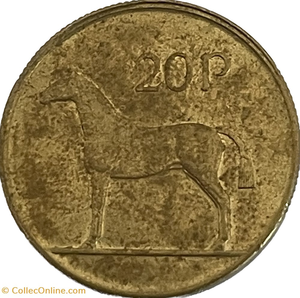 Irlande - 20 pence 1995 monnaies monde irlande 20 pence 1995