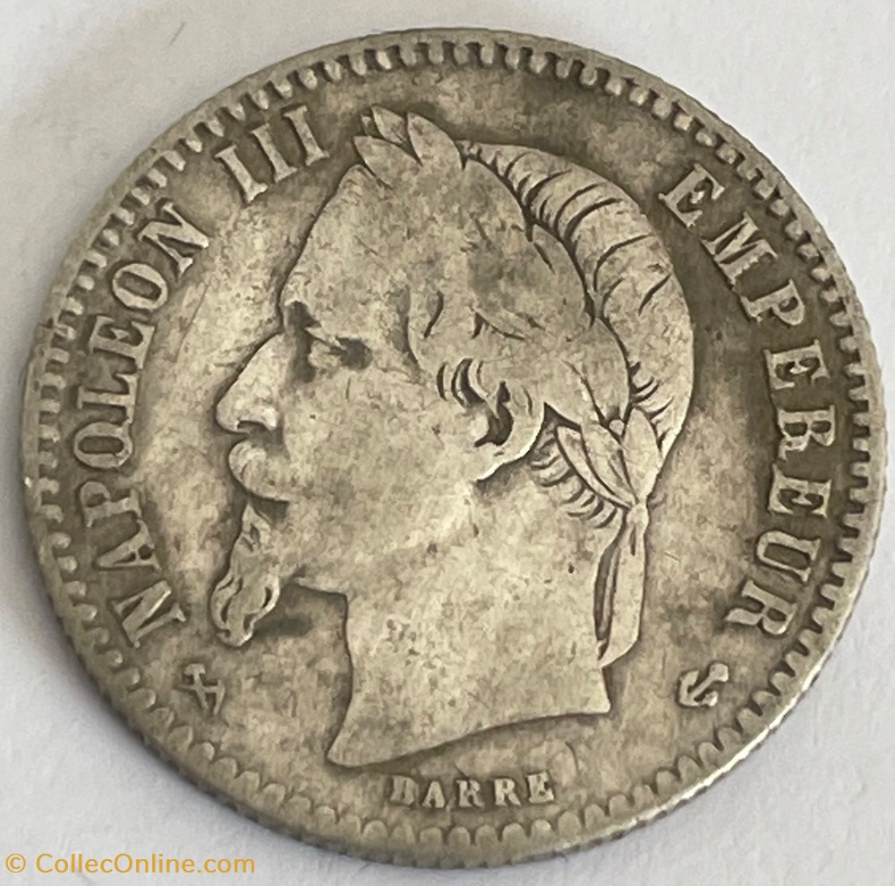 50 centimes Napoléon III, tête laurée 1866 Bordeaux monnaies monde france 50 centimes napoleon iii tete lauree 1866 bordeaux