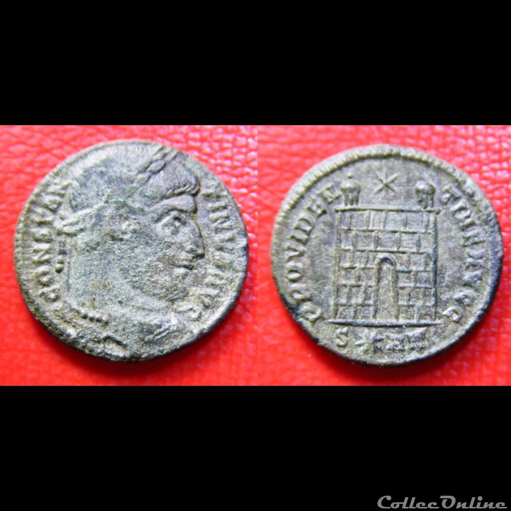monnaie antique romaine nummus constantin ier le grand providentiae