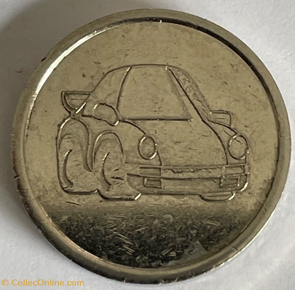 Jeton de Lavage voiture Heyral monnaies paranumismatique jetons poids jeton de lavage voiture heyral