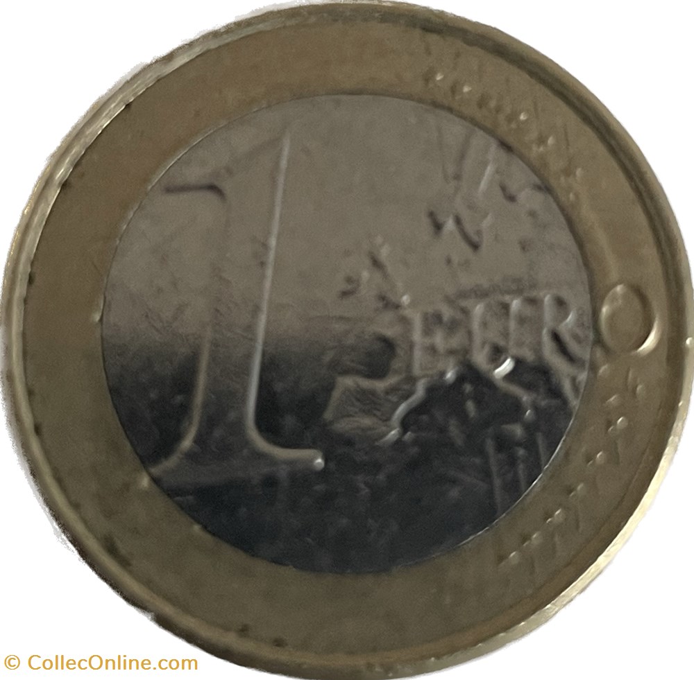 1 Euro 2017 monnaies euros a espagne 1 euro 2017