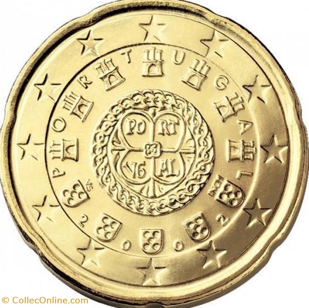 20 cents euro 2005 monnaies euros a portugal 20 cents euro 2005
