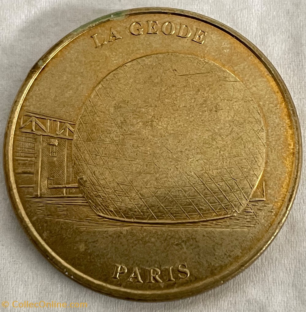 monnaies paranumismatique jetons poids jeton touristique monnaie de paris la geode
