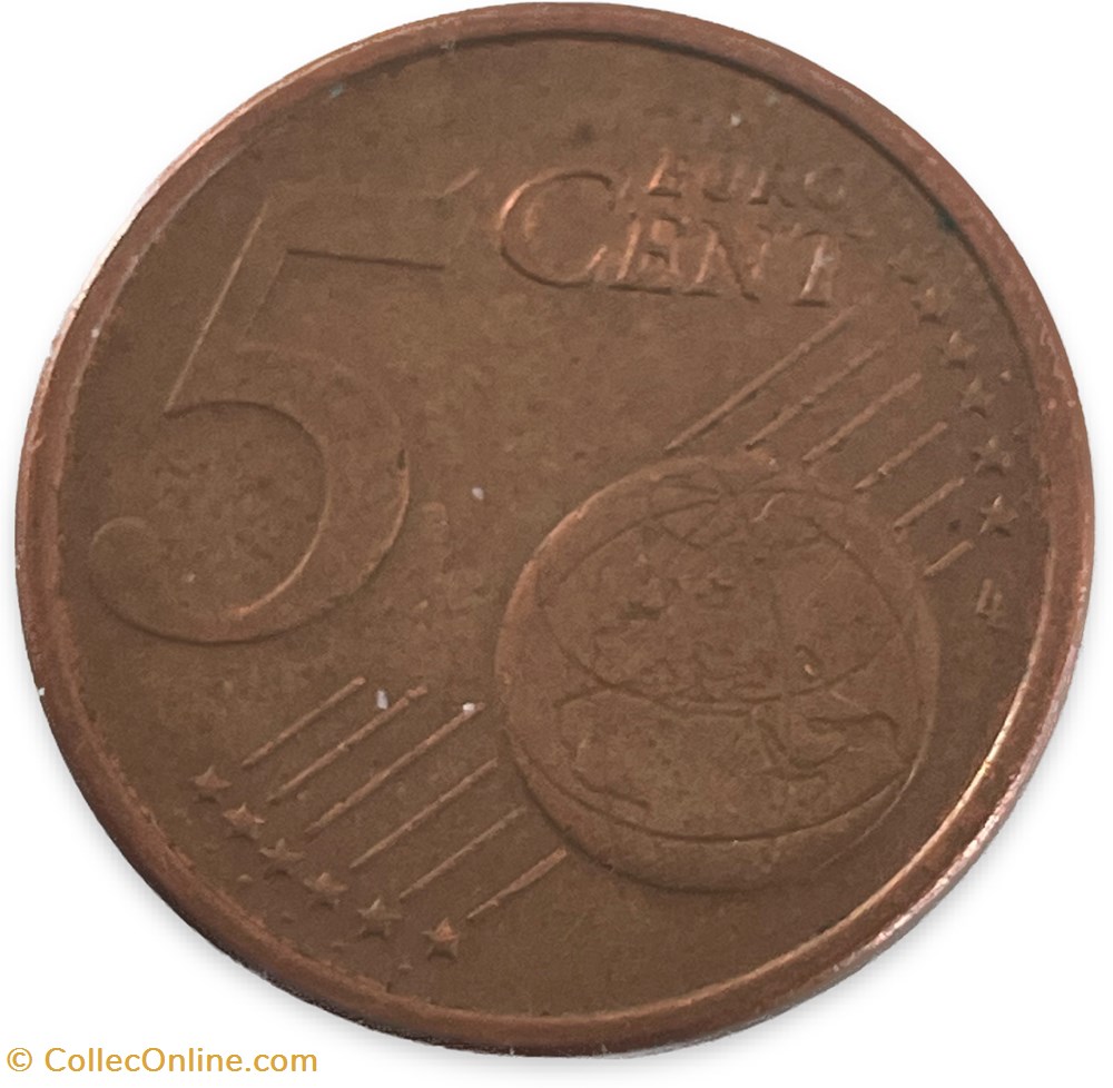 5 cents 2002 F Stuttgart monnaies euros allemagne 5 cents 2002 f stuttgart