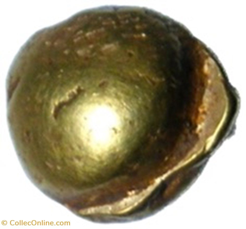 statere "globulaire à la croix" monnaies antiques celtes statere globulaire a la croix