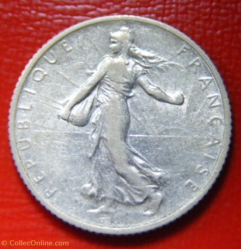 monnaies monde france 1 francs semeuse 1916