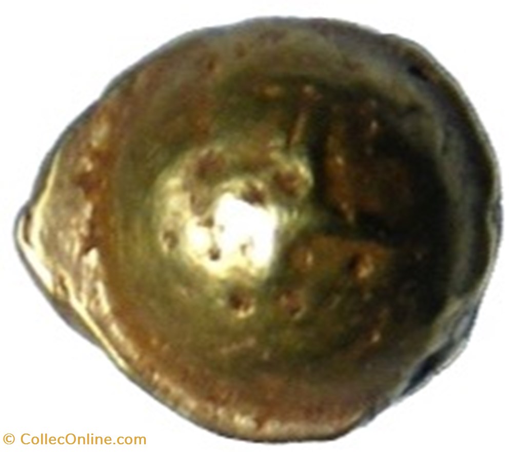 statere "globulaire à la croix" monnaies antiques celtes statere globulaire a la croix