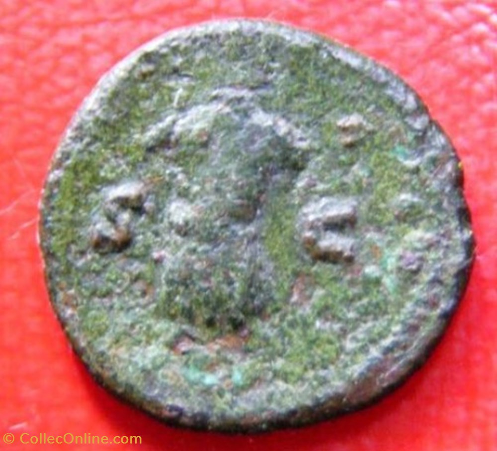 Quadrans - DOMITIEN - Cuirasse monnaies antiques romaines imperiales et republicaines quadrans domitien cuirasse