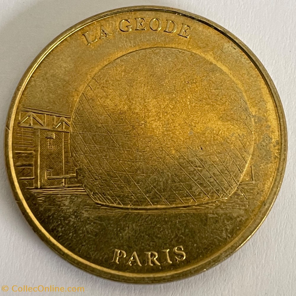 monnaies paranumismatique jetons poids jeton touristique monnaie de paris la geode