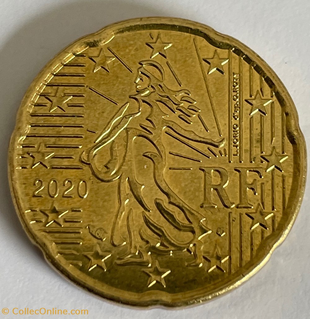 20 centimes euro 2020 monnaies euros a 20 centimes euro 2020