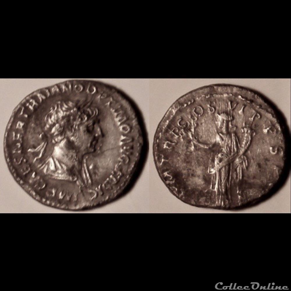 Denier Trajan PARTHICO 3 monnaies antiques romaines imperiales et republicaines denier trajan parthico