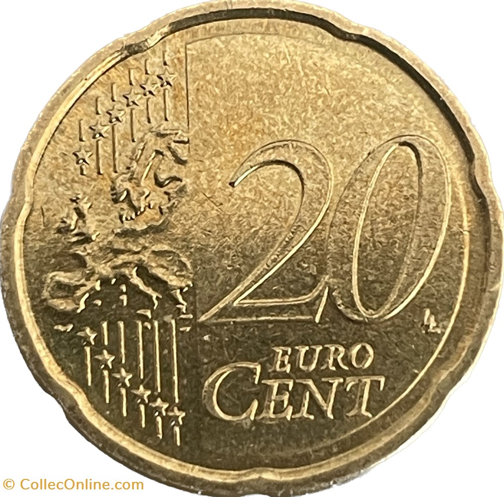 20 cents 2019 G Karlsruhe monnaies euros allemagne 20 cents 2019 g karlsruhe