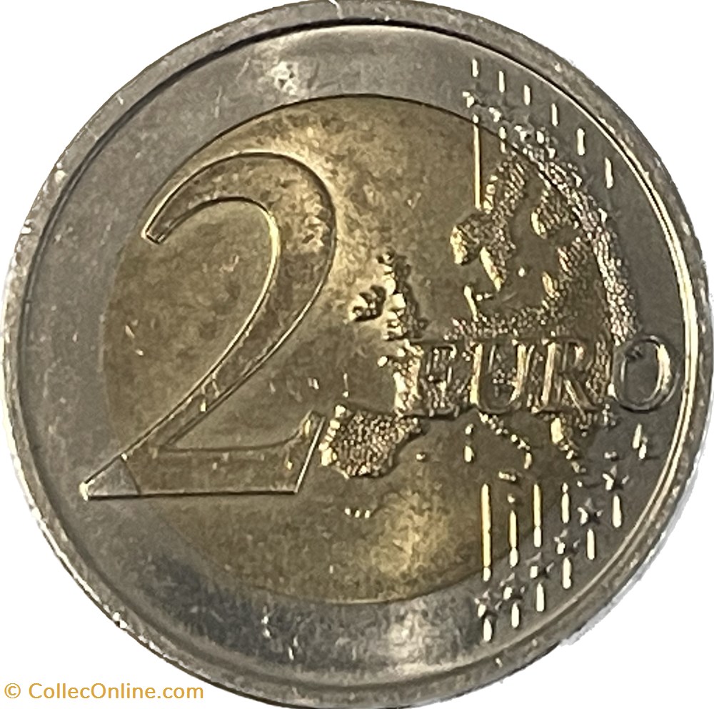 2 euros Ľudovít Štúr 2015 monnaies a slovaquie 2 euros ludovit stur 2015