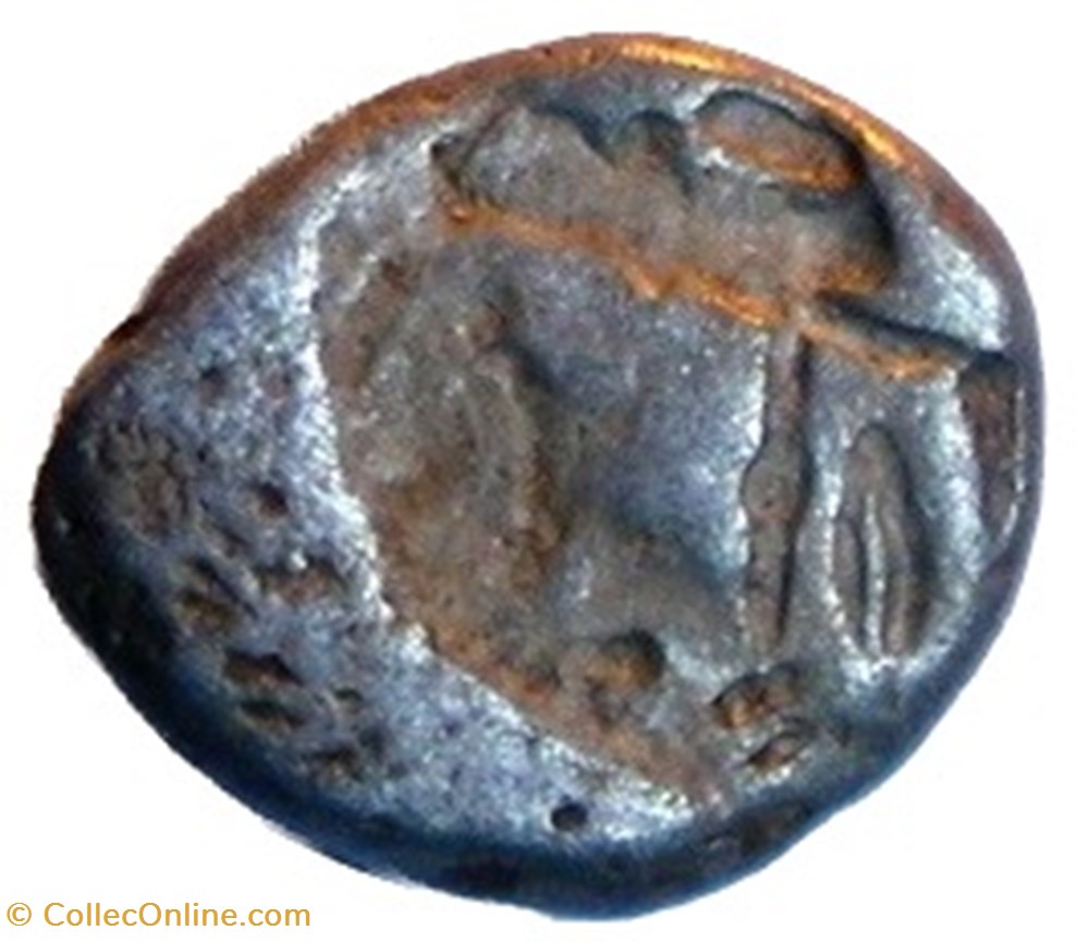 Quinaire KALETEDOY, au delta renversé monnaies antiques celtes quinaire kaletedoy au delta renverse