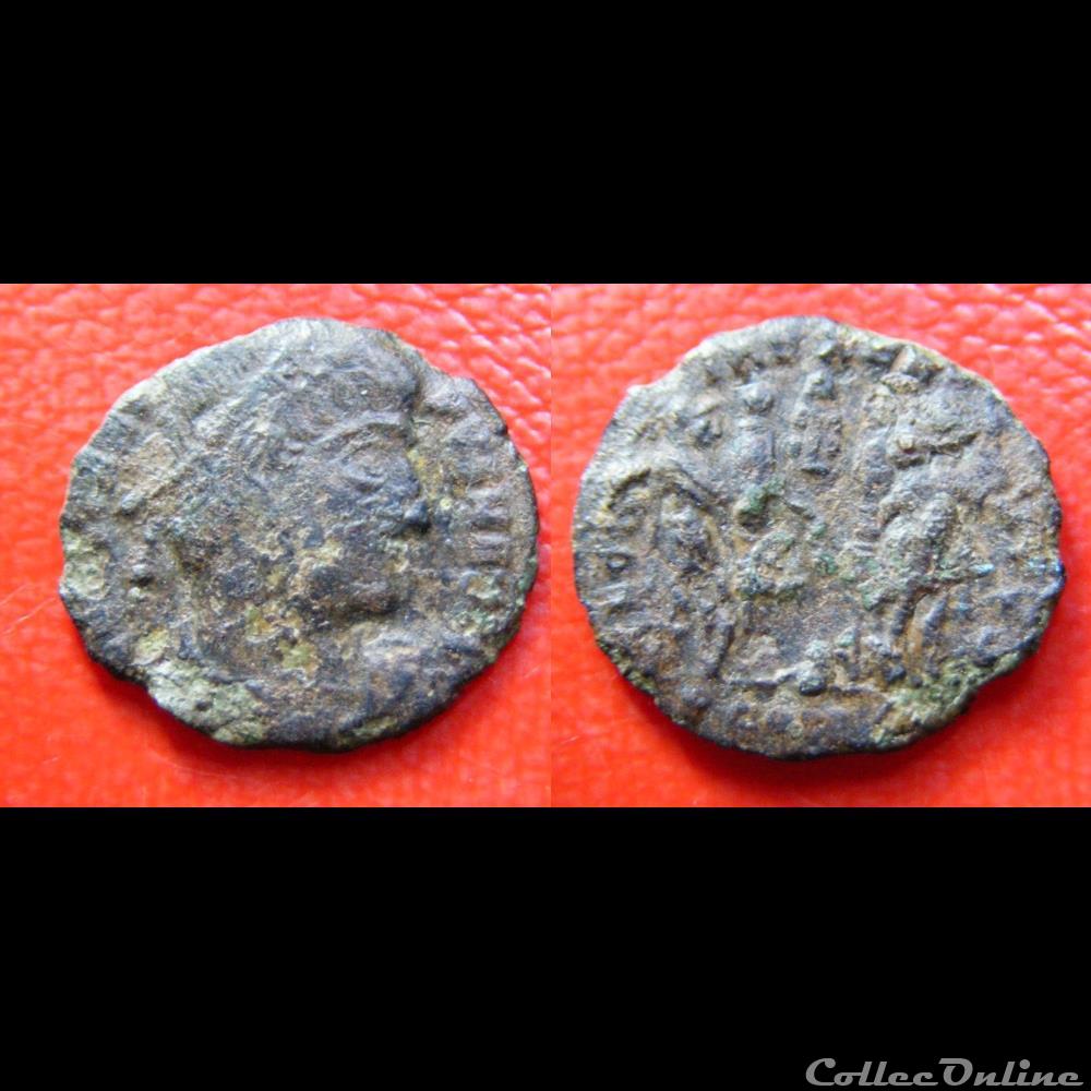 monnaie antique romaine nummus constantin ier le grand gloria