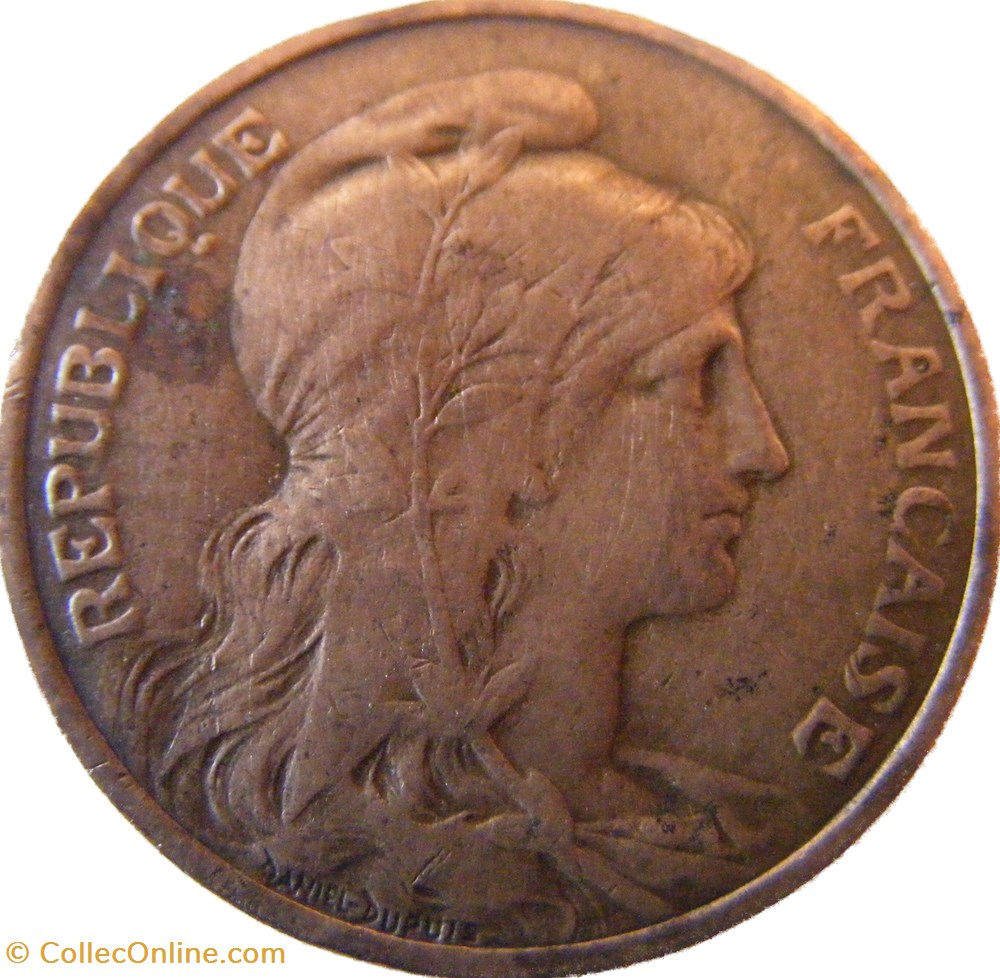 5 centimes Daniel-Dupuis 1911 monnaies monde france 5 centimes daniel dupuis 1911