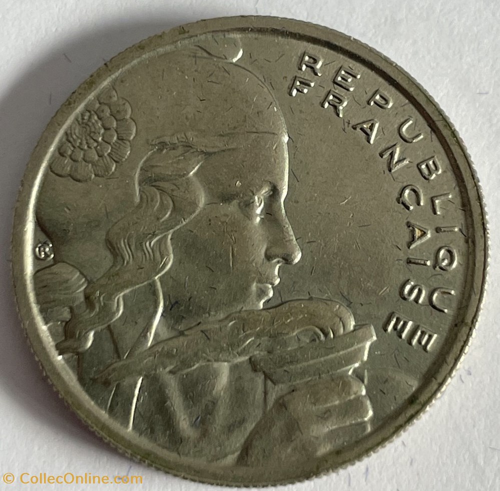 monnaies monde france 100 francs cochet 1958