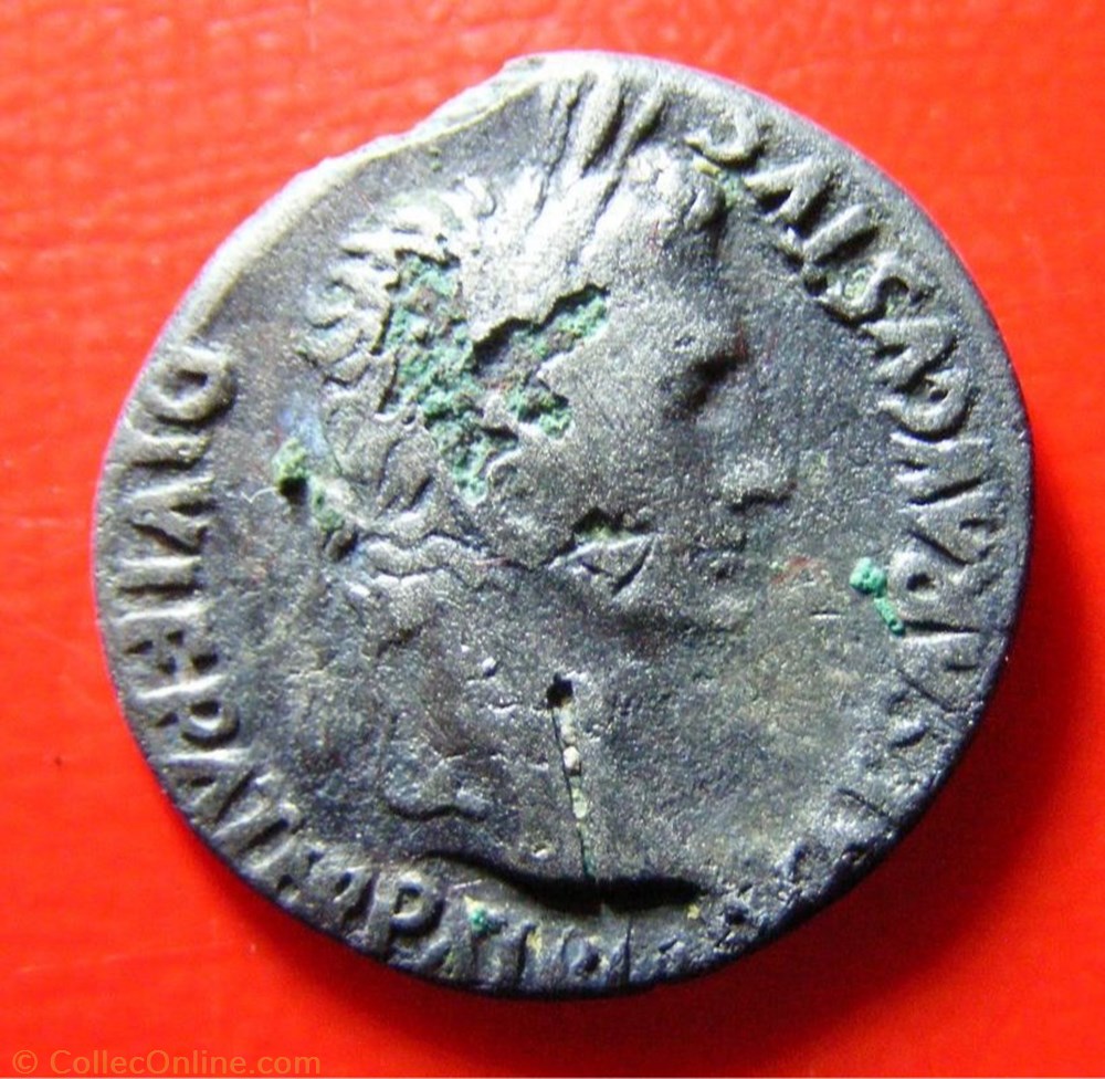 monnaies antiques romaines imperiales republicaines denier auguste caius et lucius