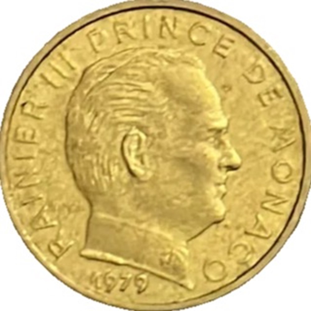 monnaies monde monaco 10 centimes rainier iii 1979
