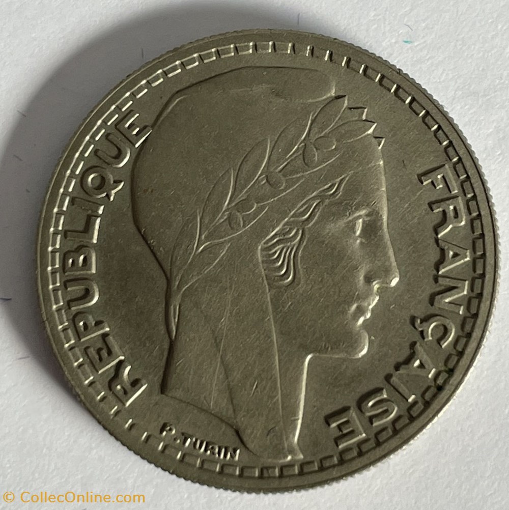 monnaies monde france 10 francs turin 1947 b grosse tete