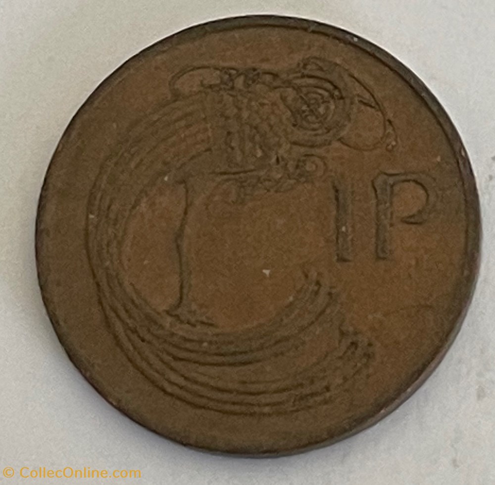 Irlande - 1 penny non magnétique 1971 monnaies monde irlande 1 penny non magnetique 1971