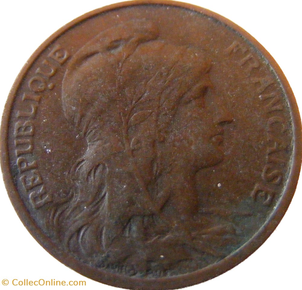 5 centimes Daniel-Dupuis 1912 monnaies monde france 5 centimes daniel dupuis 1912