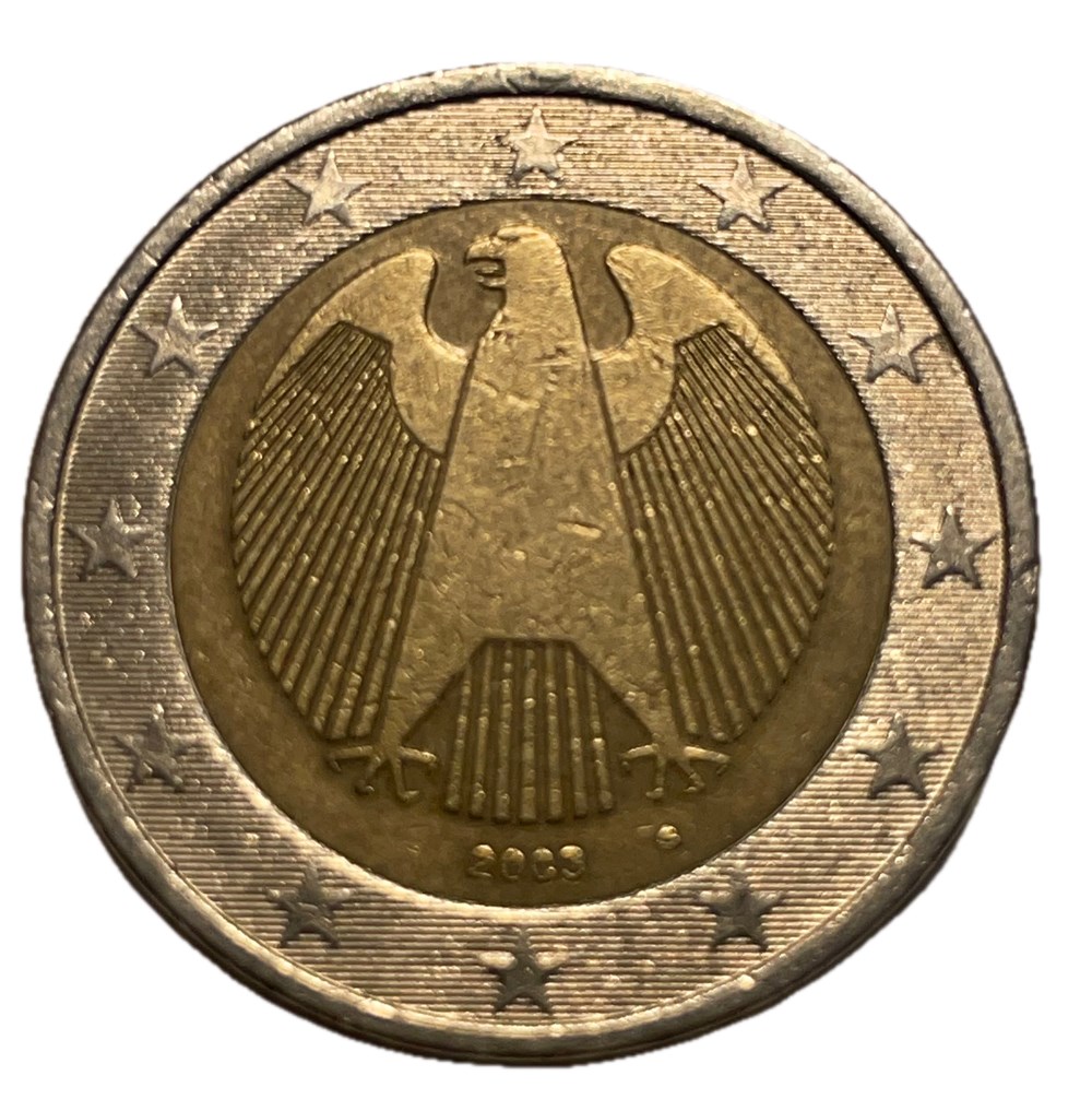 2 Euros 2003 G Karlsruhe monnaies allemagne 2 euros 2003 g karlsruhe
