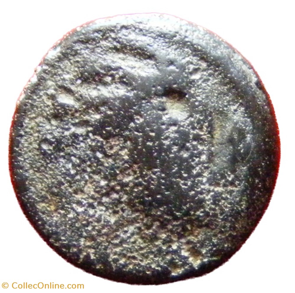 Potin à la tête d’indien monnaies antiques celtes potin a la tete d indien
