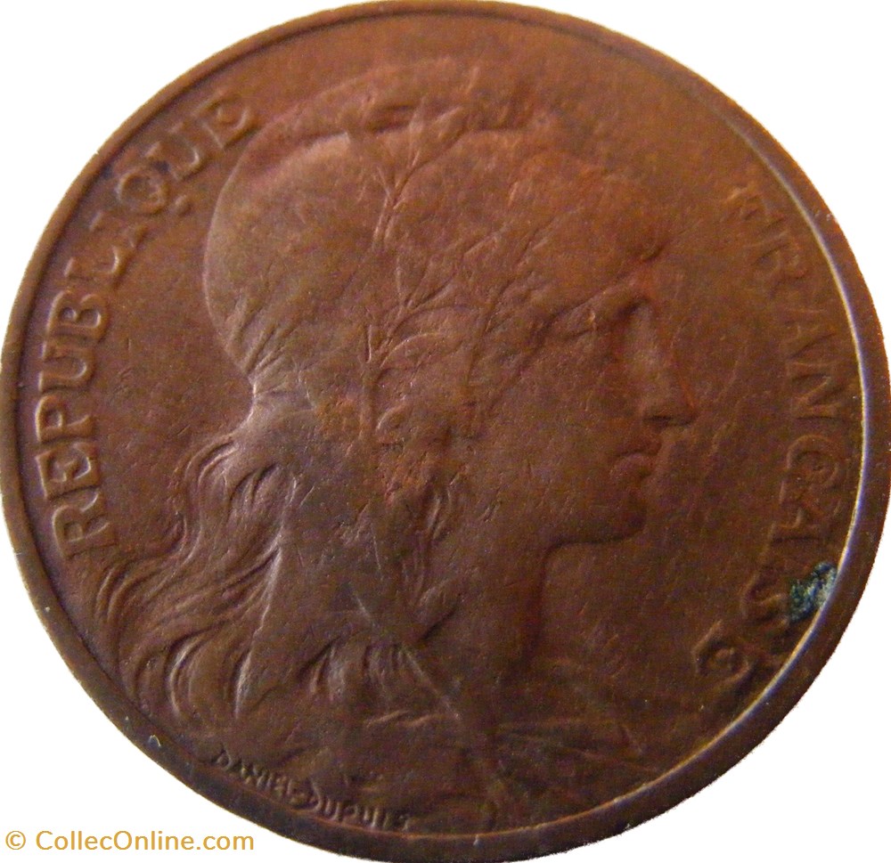 5 centimes Daniel-Dupuis 1917 monnaies monde france 5 centimes daniel dupuis 1917