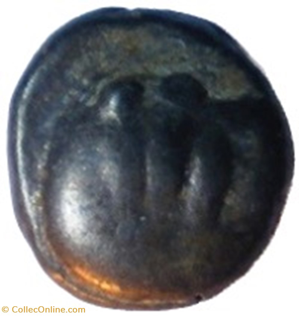 monnaies antiques celtes de statere aux segments de cercles cheval a gauche