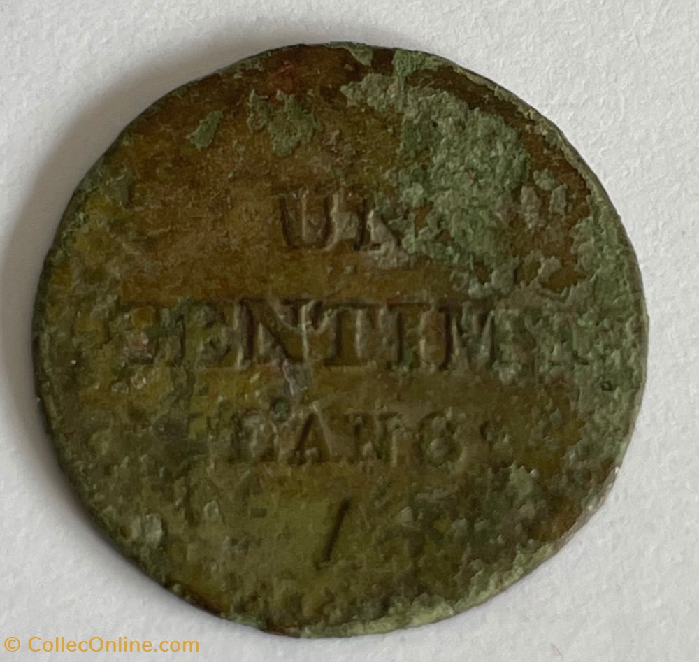 1 centime Dupré AN8 monnaies monde france 1 centime dupre an8