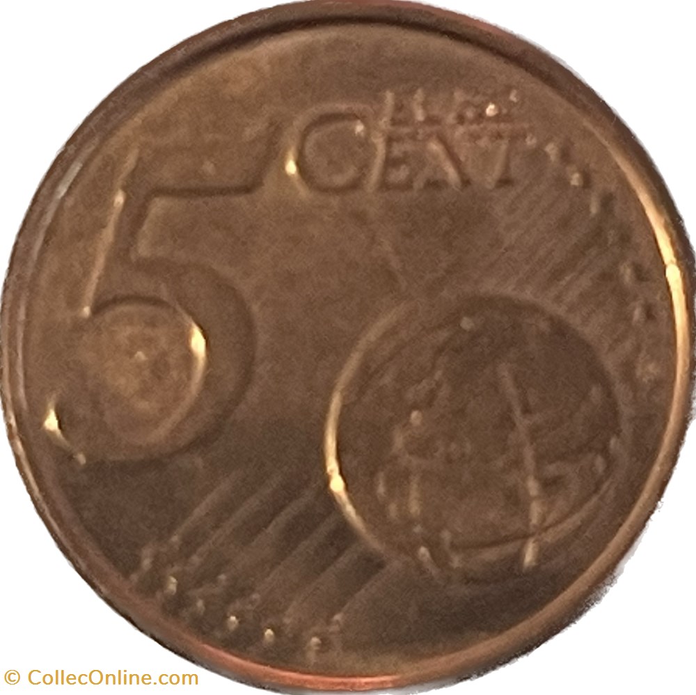 5 cents 2017 monnaies euros a belgique 5 cents 2017