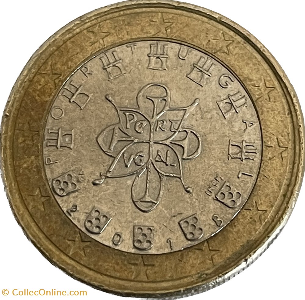 1 Euro 2018 monnaies euros a portugal 1 euro 2018