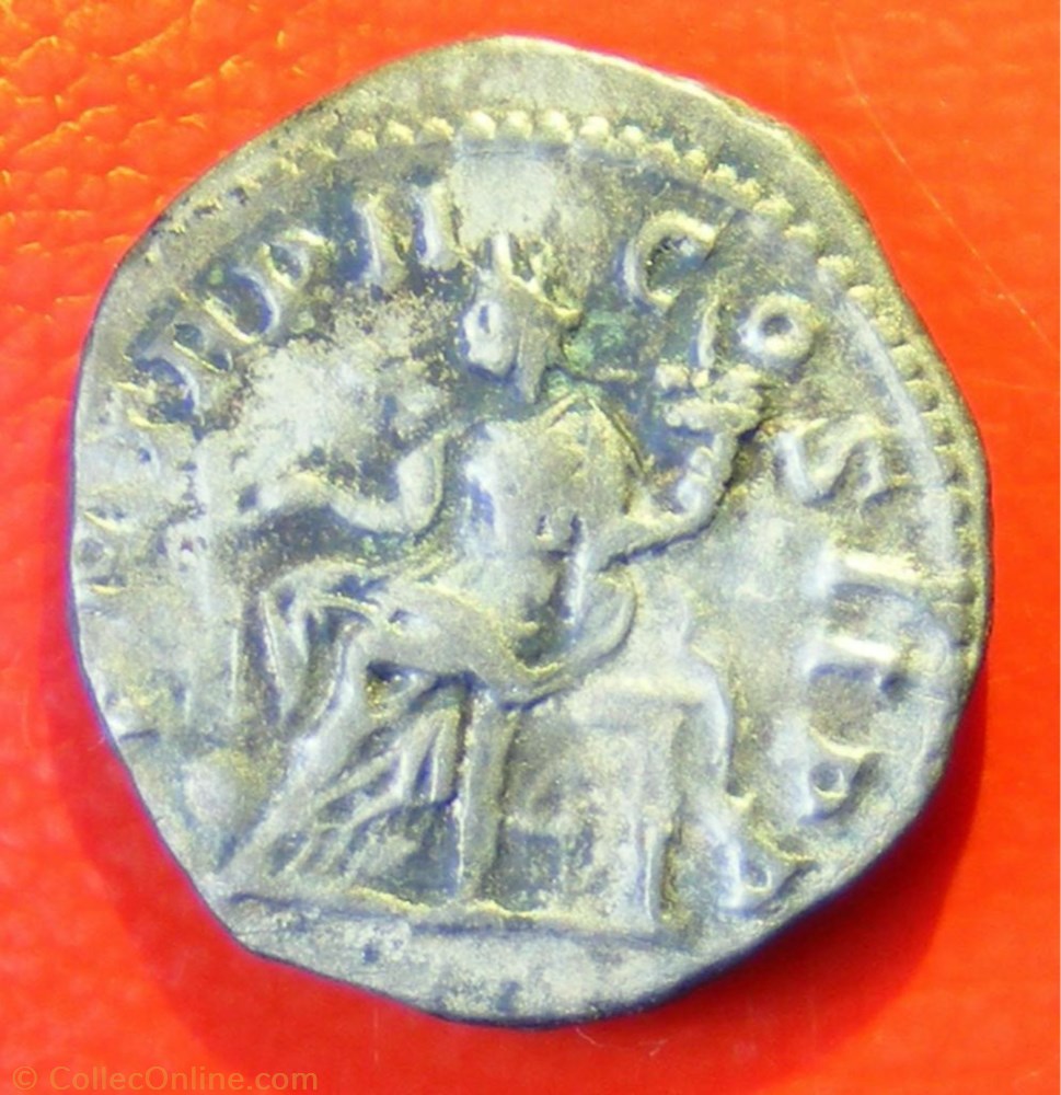 Denier ELAGABALE PM TRP II COS II PP monnaies antiques romaines imperiales et republicaines denier elagabale pm trp ii cos ii pp