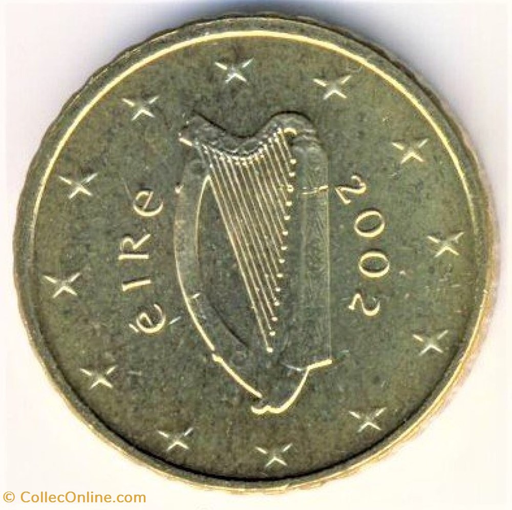 monnaies euros a irlande 10 cents euro 2008