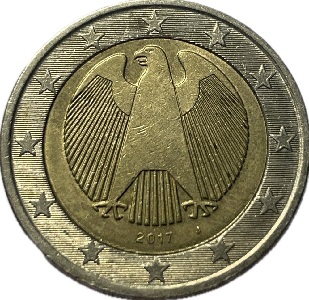 2 Euros 2017 J Hambourg monnaies allemagne 2 euros 2017 j hambourg