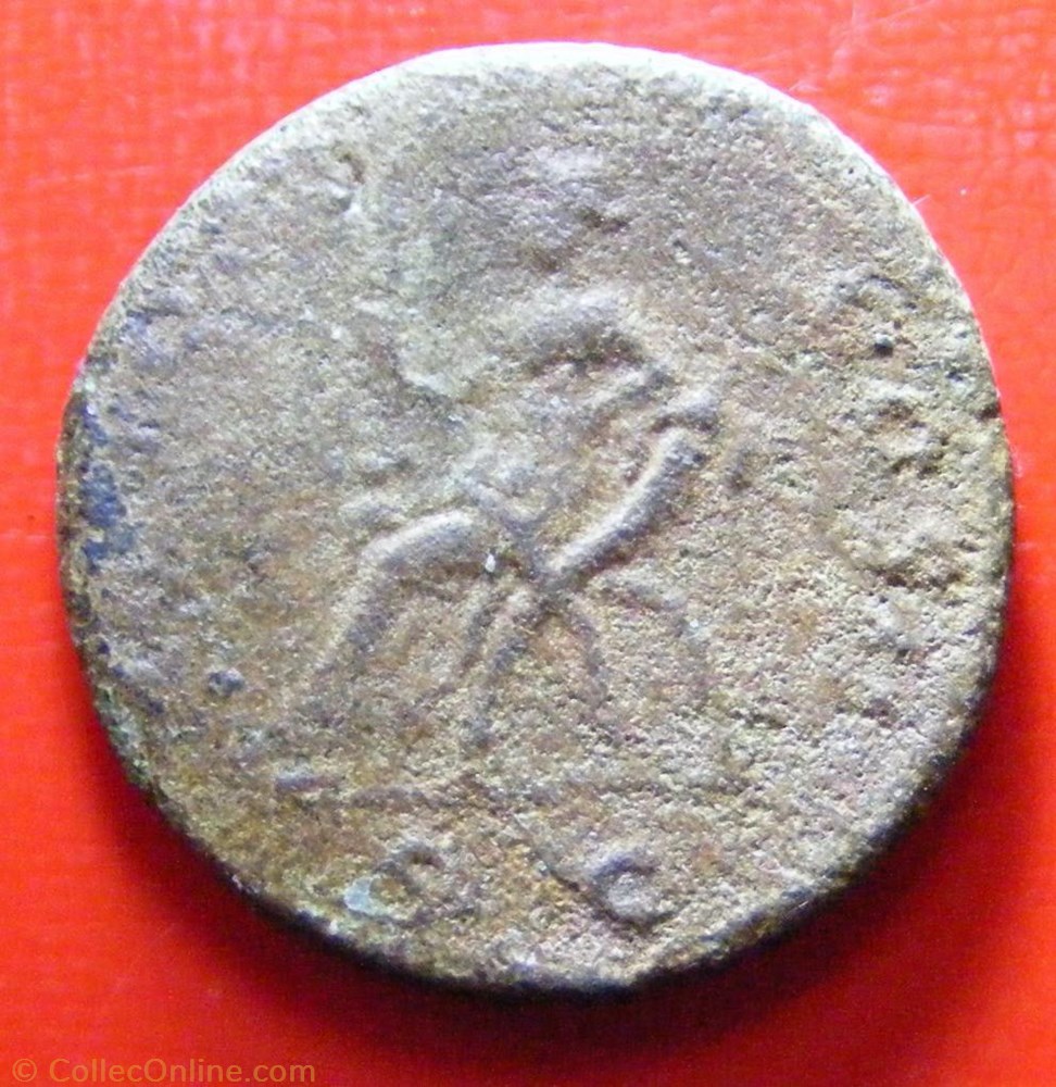 Dupondius - TRAJAN TR POT - COS III P P// SC. monnaies antiques romaines imperiales et republicaines dupondius trajan tr pot cos iii p p sc