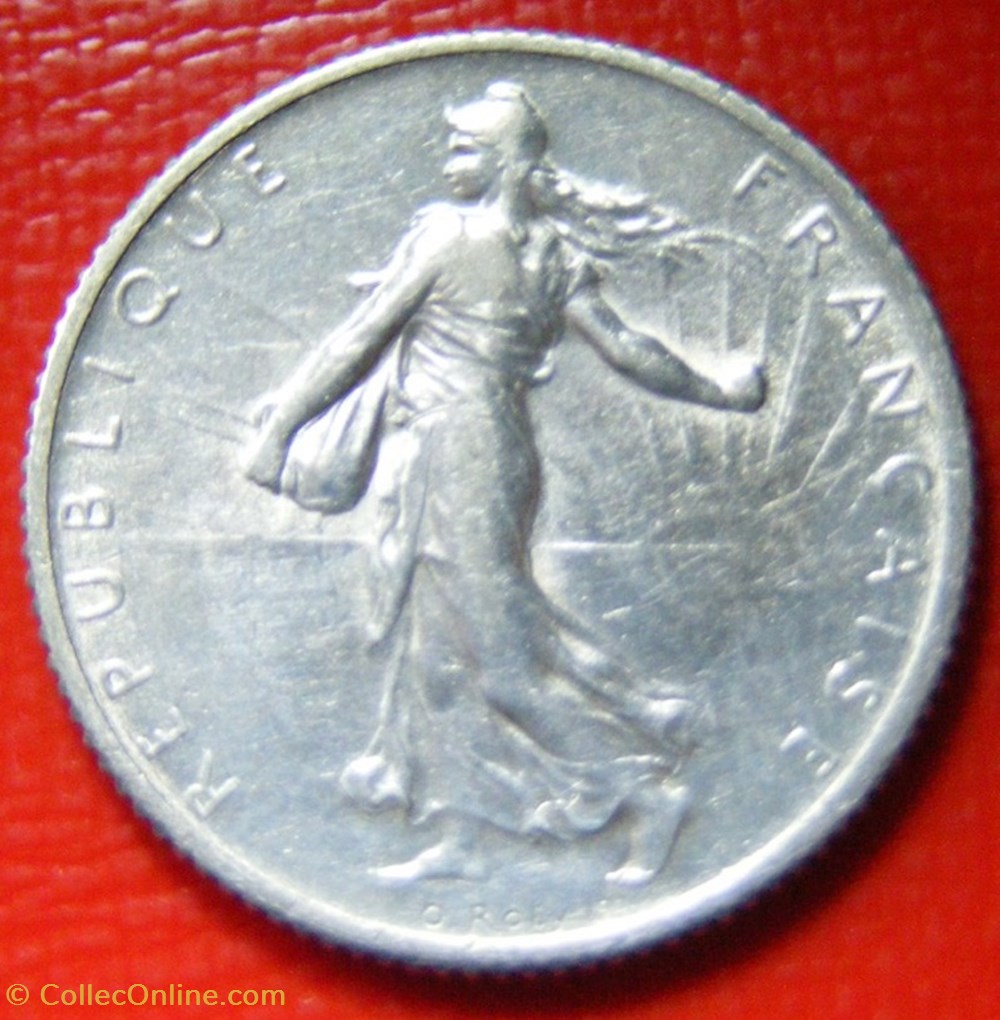 monnaies monde france 1 francs semeuse 1914
