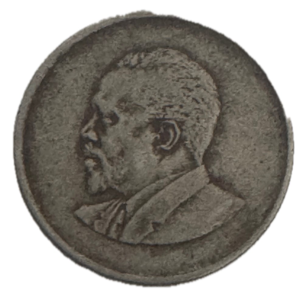 monnaies monde kenya 50 cents jomo kenyatta sans legende 1968