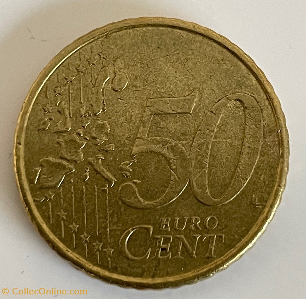 monnaies euros a portugal 50 centimes euro 2003