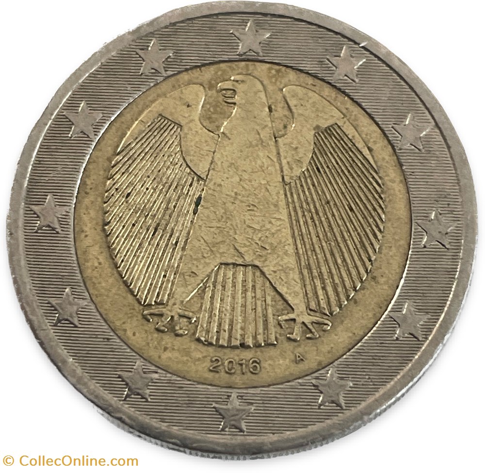 2 Euros 2016 A Berlin monnaies allemagne 2 euros 2016 a berlin