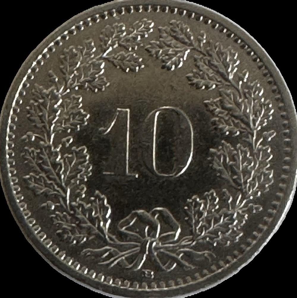 Suisse 10 centimes Tête de Libertas cupronickel 2014 monnaies monde suisse 10 centimes tete de libertas cupronickel 2014