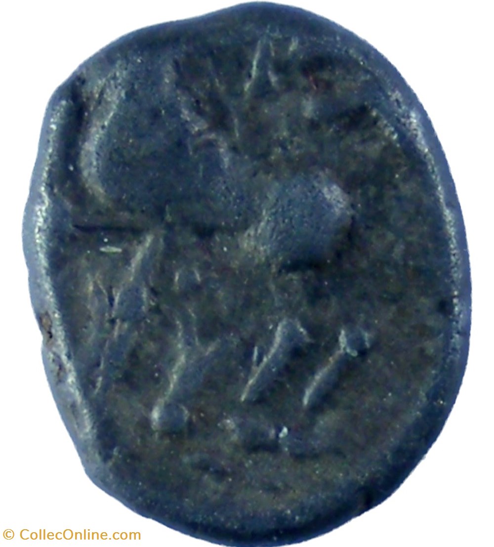 Quinaire KALETEDOY, au delta renversé monnaies antiques celtes quinaire kaletedoy au delta renverse