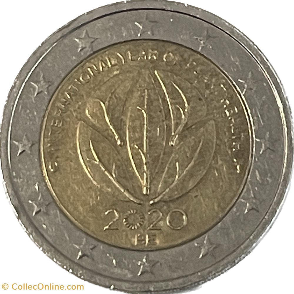 2 Euros Santé des végétaux 2020 monnaies belgique 2 euros sante des vegetaux 2020