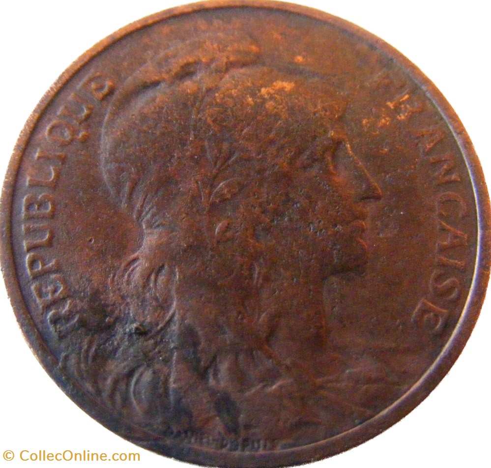 5 centimes Daniel-Dupuis 1913 monnaies monde france 5 centimes daniel dupuis 1913